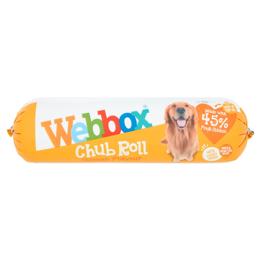 Webbox Chicken Chub Dog Food 720g Webbox Chicken Chub Dog Food 720g